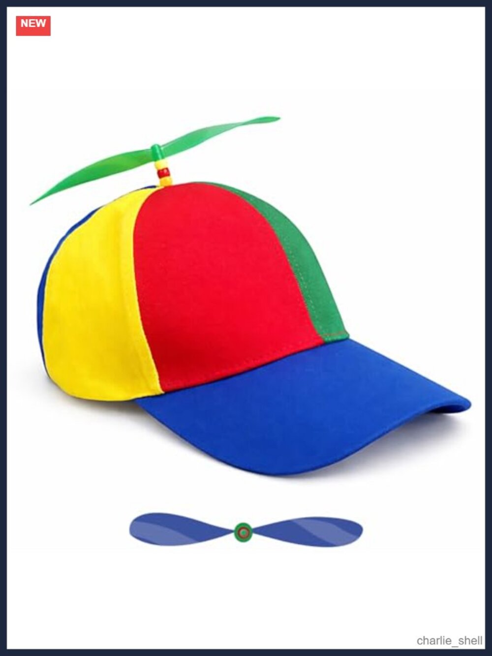 ComfyAge Propeller Hat Adjustable Snapback Baseball Cap Adult Novelty